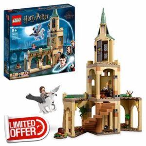 LEGO 76401 Harry Potter Hogwarts Courtyard: Sirius's Rescue Castle Tower Toy