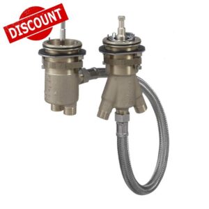 hansgrohe concealed part for 2-hole rim-mounted thermostatic bath mixer
