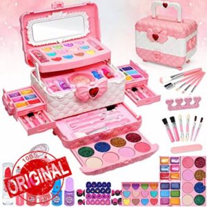 Kids Makeup Sets For Girls - Children Makeup Sets For Girls Washable Make Up Set