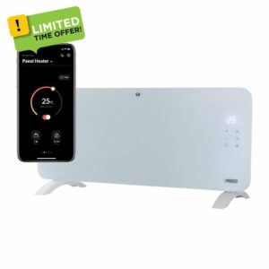 Princess Glass Smart Panel Heater