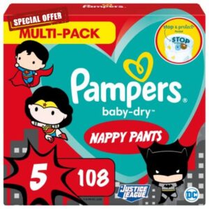 Pampers Baby Nappy Pants Size 5 (12-17 kg/26-37 Lb)