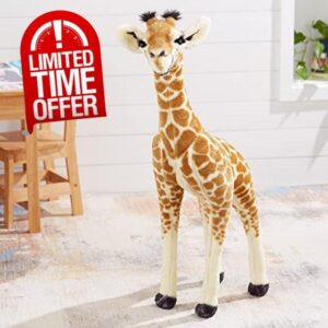 Melissa & Doug Standing Baby Giraffe Plush