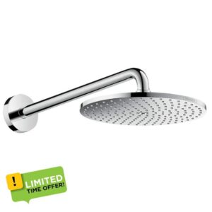 hansgrohe Raindance S Overhead Shower 240 1jet PowderRain with Shower Arm