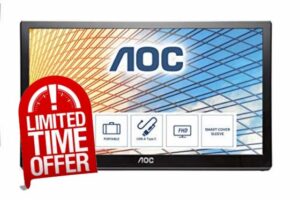 AOC E1659Fwu - 16 inch FHD 1080p Portable monitor