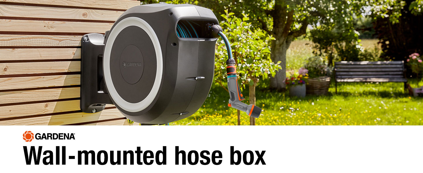 wall-mounted, hose, box, roll up, technology
