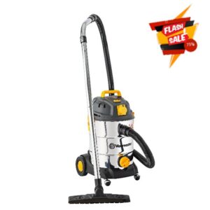 Vacmaster Wet and Dry Vacuum Cleaner 30L. 110V L Class Industrial Dust Extractor. Heavy Duty