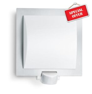 Steinel Outdoor Wall Light L 20 - Stainless-Steel Trim