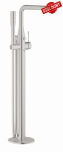 Grohe Essence supersteel Einhand-Wannenbatterie