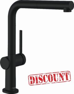 Hansgrohe Talis M54 Single Lever Kitchen Mixer 270 With Pull-Out Spout And Sbox