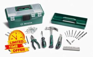 Bosch 73-Piece DIY Starter Box Set (Wood
