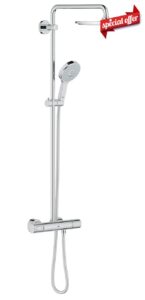 GROHE Rainshower 310 shower system with thermostat