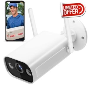 SURFOU 2K Security Camera Outdoor
