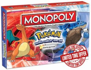 Pokemon Monopoly Board Game