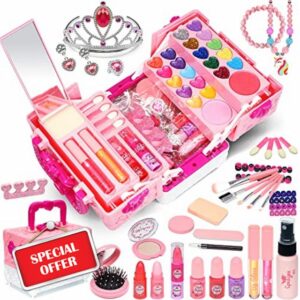 Kids Makeup Sets For Girls - Washable Make Up Starter Kit