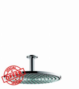 hansgrohe Raindance S 300 Air overhead shower with ceiling connector
