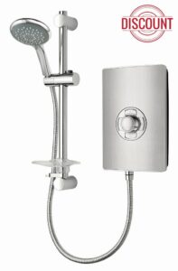 Triton Showers RECOL209BRSTL Collection II Contemporary Electric Shower