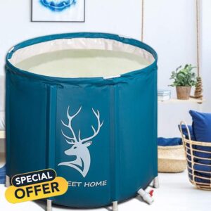 SMONTER 70X70 Portable Bathtub for Recovery