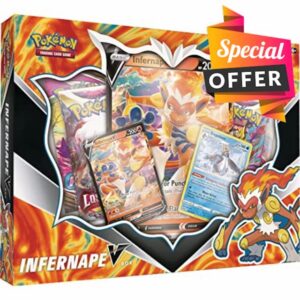 Pokémon TCG: Infernape V Box (2 Foil Promo Cards