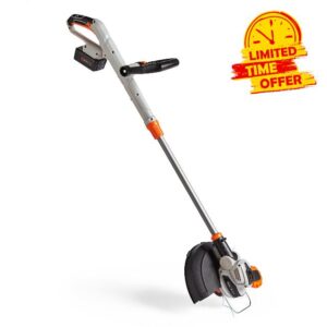 VonHaus Cordless Grass Trimmer 40V – Telescopic Grass Trimmer with Battery and Charger – Extendable Lawn Cutter – Adjustable Head