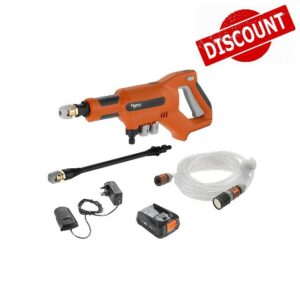 Flymo EasiClean Li Portable Pressure Cleaner - 18V Battery with Charger
