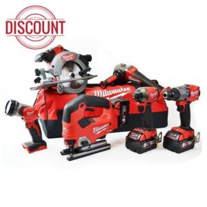 M18 FPP6D2-503B Fuel™ Powerpack 6 Piece Kit 18V 3 x 5.0Ah Li-io