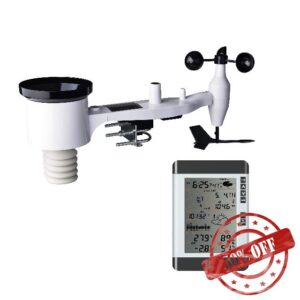 Aercus Instruments WS2085 Wireless Weather Station with USB Upload + Free Beginner's Guide (eBook)