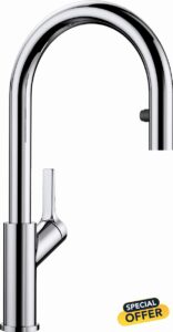 Blanco 521356 Carena-S Vario - Chrome Kitchen Sink tap with a Pull-Out spout Vario-chrome-521356