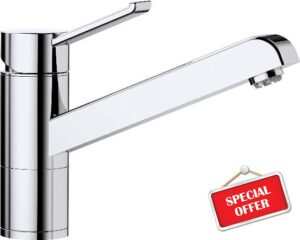 Blanco 517802 Zenos - Chrome Kitchen Sink tap (Low Pressure) with a Fixed spout Zenos-chrome-518802