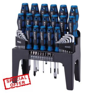 Draper Tools 865/44 44PC S.Driver Set+Stand