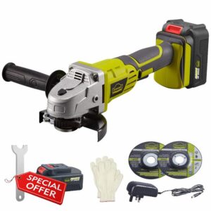 DEWINNER 20V Cordless Angle Grinder