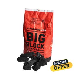 Kamado Joe XL Natural Reusable Lump Charcoal for BBQ