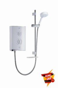 Mira Showers 1.1746.010 Sport Multi-Fit 9.8 kW Electric Shower - White/Chrome