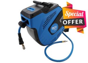 BGS 3323 | Retractable Air Hose Reel | Automatic | 12 m + 2 m