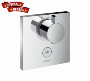 hansgrohe ShowerSelect Highflow Thermostat for Concealed Installation for Multiple outlets Chrome 15761