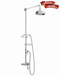 Bristan TY2 CSHXDIV C Trinity Exposed Concentric Shower Valve with Diverter and Rigid Riser Kit