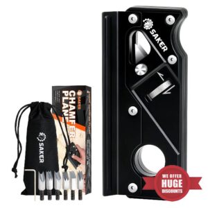 Saker Chamfer Plane-Woodworking Edge Corner Flattening Tool with Auxiliary Locator