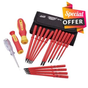 Draper 05776 ergo plus Blade Screwdriver Set (18 Piece)