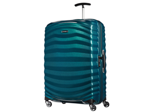 samsonite; lite cube; lightweight suitcase; spinner 76; large suitcase; hard suitcase; ivory gold