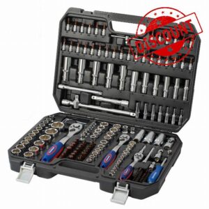 WORKPRO 172-Piece Socket Set 1/2" 3/8" 1/4" Drive