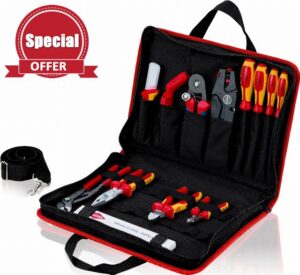 Knipex Tool Bag "Compact" Electric 14 piece 00 21 11