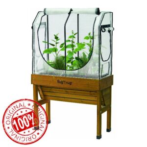 Small WallHugger Greenhouse Frame & Multi Cover Se