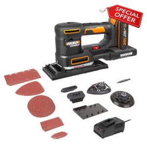 WORX 18V(20V MAX) Cordless Multi Sander