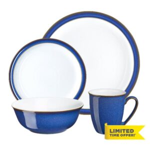 Denby 1048750 Imperial Blue Boxed Tableware Set