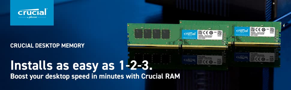 Crucial DDR4 Desktop Memory