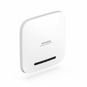 NETGEAR Wireless Access Point (WAX214)| WiFi 6 Dual-Band AX1800 Speed | 1 x 1G Ethernet PoE Port| WPA3 Security | Create Up to 4 Separate Wireless Networks |Ceiling and Wall Mou