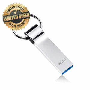 Tisful Memory Stick 982GB USB 3.0 High Speed USB Stick 982GB Waterproof USB Flash Drive Metal Pen Drive Thumb Drive with Anti-Lost Keychain for PC/Computer/Table