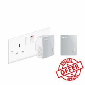 TP-Link TL-PA4010KIT Nano AV600 Powerline Adapter Starter Kit