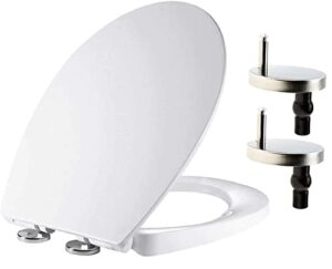 Simple Top Fixing with Adjustable Hinges Standard Toilet Seats