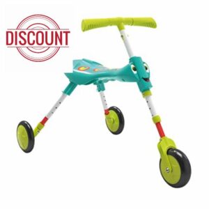 Scuttlebug XL 3-Wheel Foldable Ride-On Tricycle for kids Ages 2-4