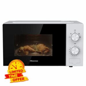 Hisense 700 Watts 20 Litre Solo Microwave Oven H20MOWP1UK White